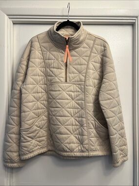 Avalanche Quilted Half-Zip Pullover with Front Pockets Size XL